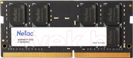 Изображение товара Оперативная память DDR4 Netac NTBSD4N26SP-16