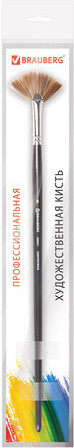 Изображение товара Кисть для рисования Brauberg Art Classic Синтетика мягкая 8 / 200641 (веерная)