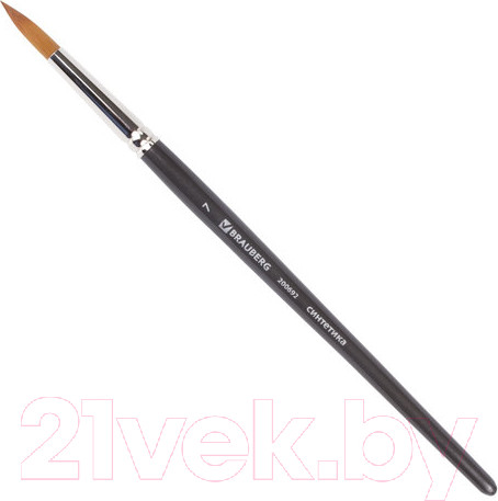 Изображение товара Кисть для рисования Brauberg Art Classic Синтетика мягкая 7 / 200692 (круглая)