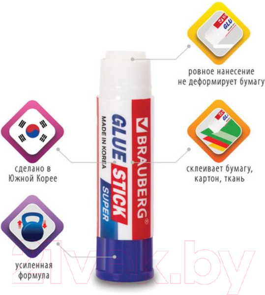 Изображение товара Клей-карандаш Brauberg Super / 229543