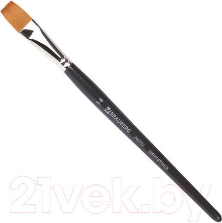 Изображение товара Кисть для рисования Brauberg Art Classic Синтетика мягкая 14 / 200702 (плоская)