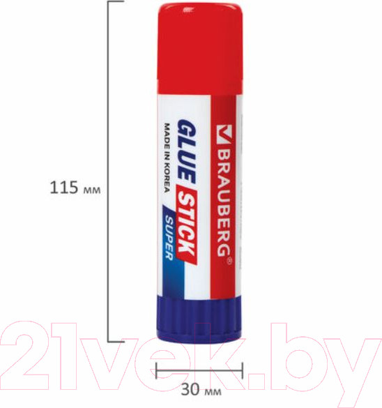 Изображение товара Клей-карандаш Brauberg Super / 229543