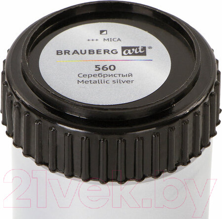 Изображение товара Акриловые краски Brauberg Металлические цвета / 191717 (6шт)