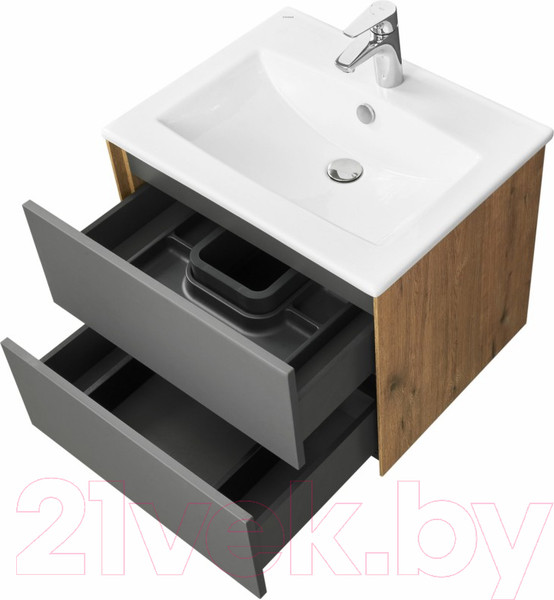 Изображение товара Тумба под умывальник Акватон Сохо 60 (1A258001AJA00)