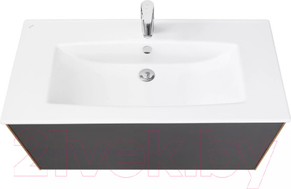 Изображение товара Тумба под умывальник Акватон Сохо 100 (1A258201AJA00)