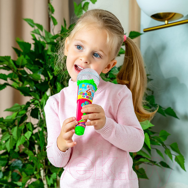 Изображение товара Музыкальная игрушка Азбукварик Микрофон. Любимые песенки малышей с огоньками / 1975