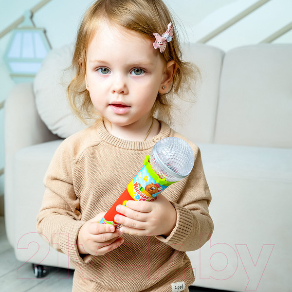 Изображение товара Музыкальная игрушка Азбукварик Микрофон. Русское диско с огоньками / 1980