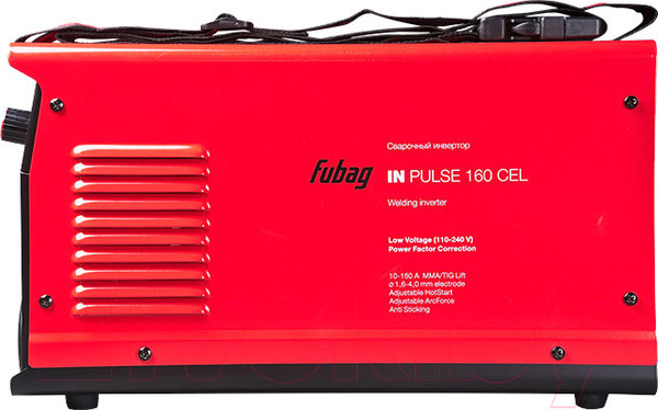 Изображение товара Инвертор сварочный Fubag In Pulse 160 CEL (31798)