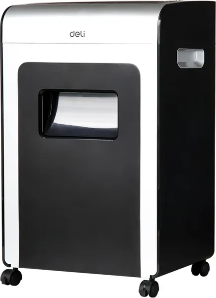 Изображение товара Шредер Deli E9917-EU (черный/белый)