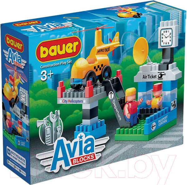 Изображение товара Конструктор Bauer Avia Аэротакси / 747 (53эл)
