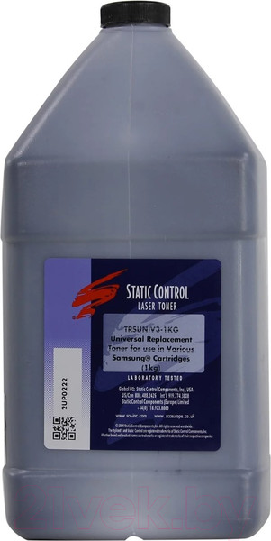 Изображение товара Тонер для принтера Static Control TRSUNIV3-1KG