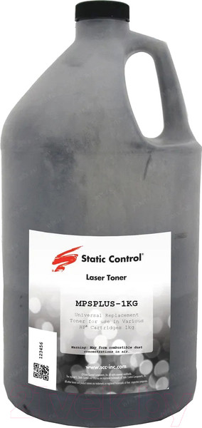 Изображение товара Тонер для принтера Static Control MPSPLUS-1KG