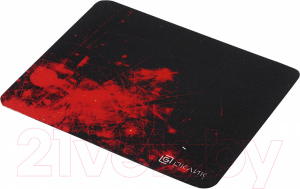 Изображение товара Коврик для мыши Оклик OK-F0252 (рисунок/красные частицы)