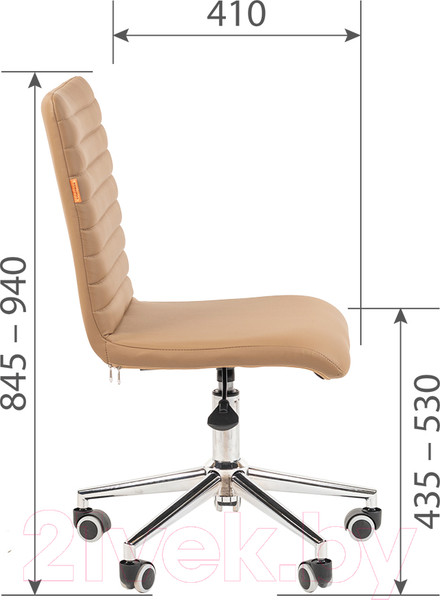 Изображение товара Кресло офисное Chairman +020 (экопремиум бежевый)