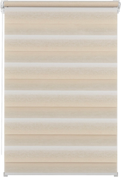 Изображение товара Рулонная штора Lm Decor Дабл ДН LB 55-01 150x170 (белый/бежевый)