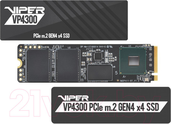 Изображение товара SSD диск Patriot Viper VP4300 2TB (VP4300-2TBM28H)