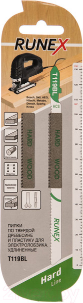 Изображение товара Набор пильных полотен Runex 555118-2 (2шт)