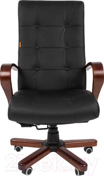 Изображение товара Кресло офисное Chairman 424 WD (кожа, черный)