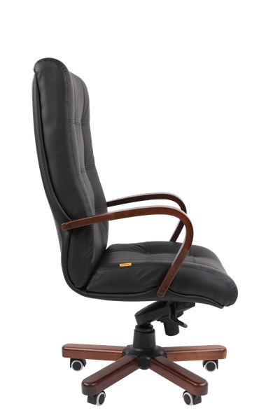Изображение товара Кресло офисное Chairman 424 WD (кожа, черный)