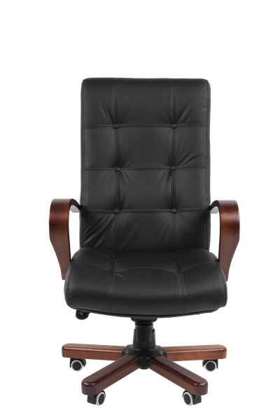 Изображение товара Кресло офисное Chairman 424 WD (кожа, черный)