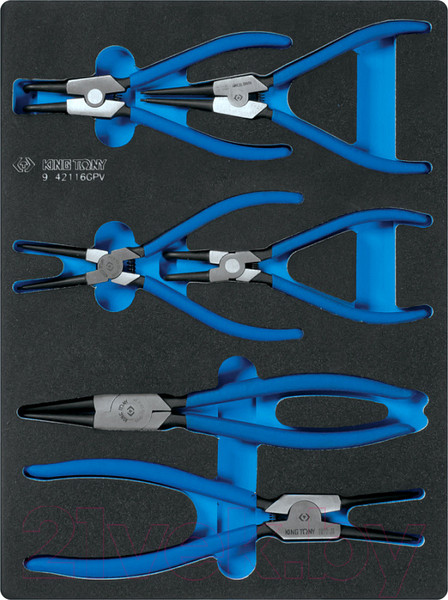 Изображение товара Набор съемников King TONY 9-42116GPV