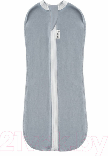 Изображение товара Пеленка-кокон детская Amarobaby Nature Essence / AB-OD21-NE57/11-56 (серый, р-р 56-68)