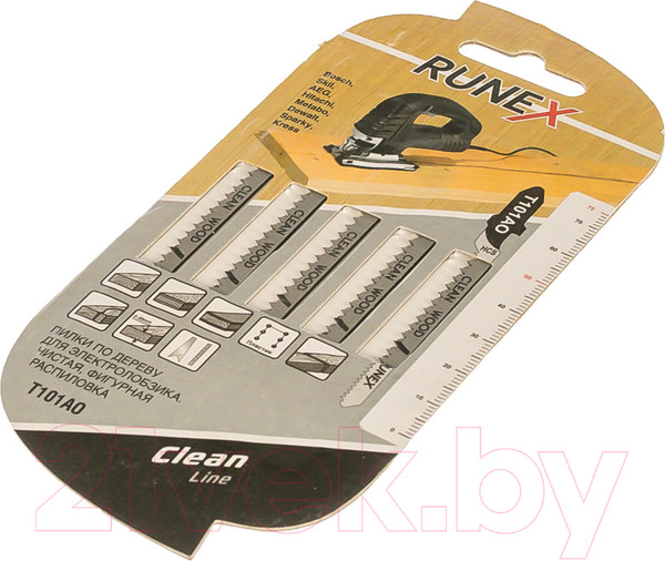 Изображение товара Набор пильных полотен Runex 555110 (5шт)
