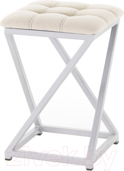 Изображение товара Табурет AMC Comfort 8.5.3 (ткань бежевый/серебристый)