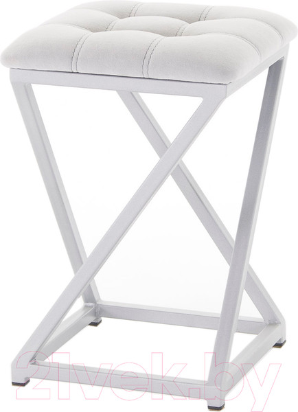 Изображение товара Табурет AMC Comfort 8.5.6 (ткань серый/серебристый)