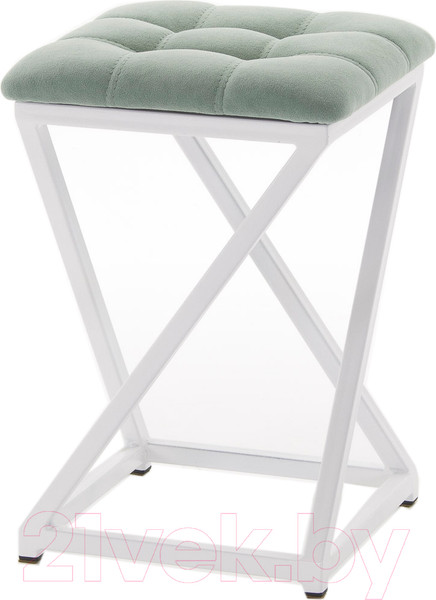 Изображение товара Табурет AMC Comfort 8.6.10 (ткань мятный/белый)