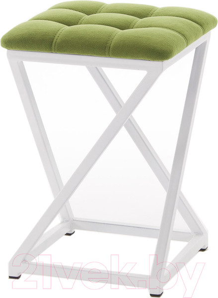 Изображение товара Табурет AMC Comfort 8.6.11 (ткань фисташковый/белый)