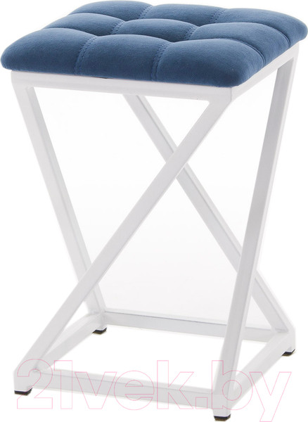 Изображение товара Табурет AMC Comfort 8.6.12 (ткань синий/белый)
