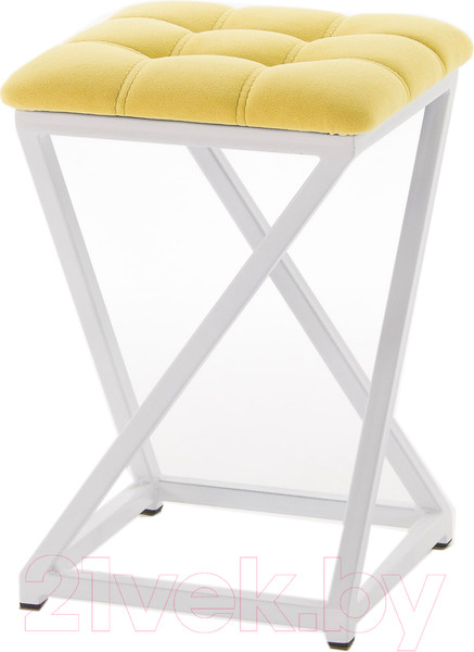 Изображение товара Табурет AMC Comfort 8.6.15 (ткань желтый/белый)