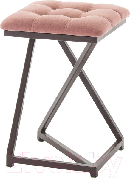 Изображение товара Табурет AMC Comfort 9.2.7 (ткань розовый/коричневый)