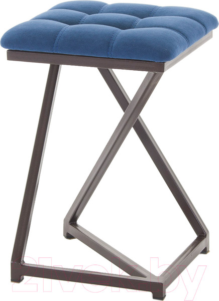 Изображение товара Табурет AMC Comfort 9.2.12 (ткань синий/коричневый)