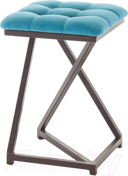 Изображение товара Табурет AMC Comfort 9.2.13 (ткань бирюзовый/коричневый)