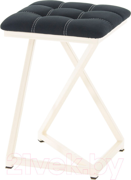 Изображение товара Табурет AMC Comfort 9.3.1 (ткань черный/слоновая кость)