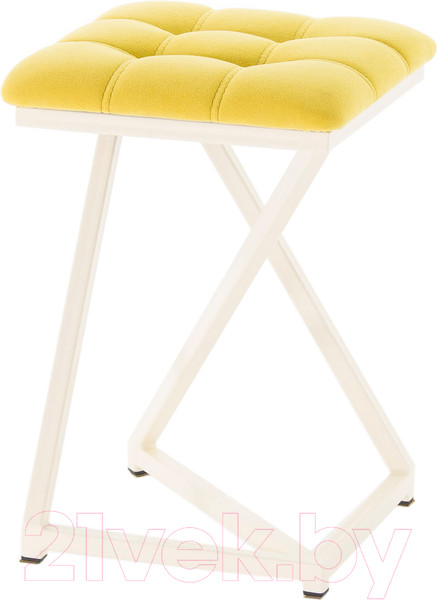 Изображение товара Табурет AMC Comfort 9.3.15 (ткань желтый/слоновая кость)