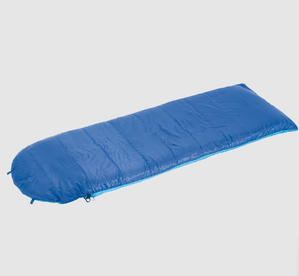 Изображение товара Спальный мешок BTrace Duvet S0570 (правый, серый/синий)