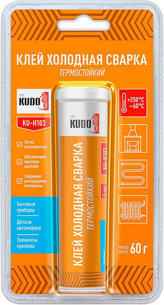 Изображение товара Холодная сварка Kudo Термостойкий / KU-H103 (60г)
