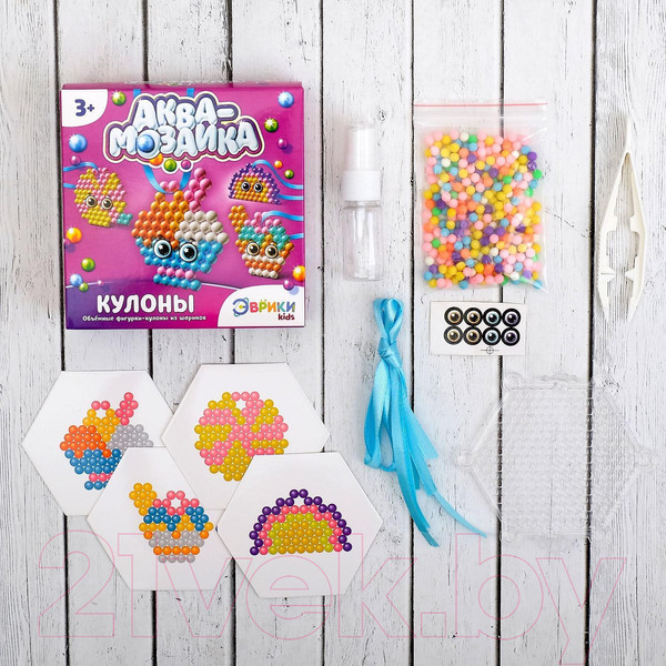 Изображение товара Развивающая игра Эврики Аквамозаика. Для девочек / 3794472