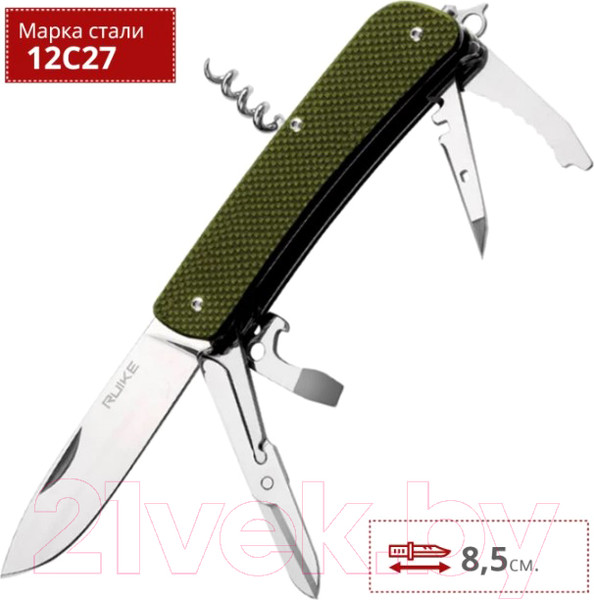 Изображение товара Нож швейцарский Ruike L31-G