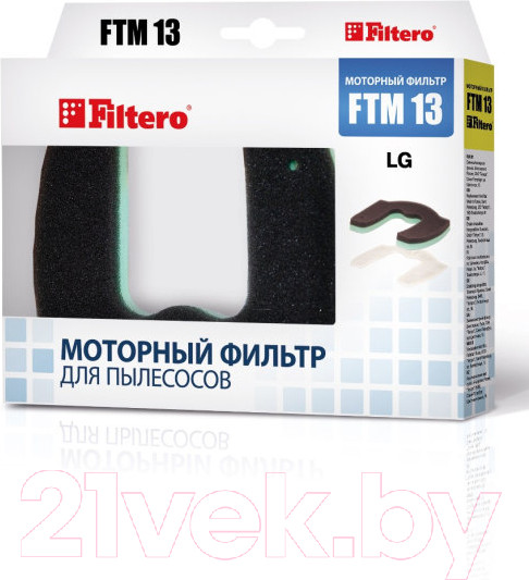 Изображение товара Комплект фильтров для пылесоса Filtero FTM 13 LGE 