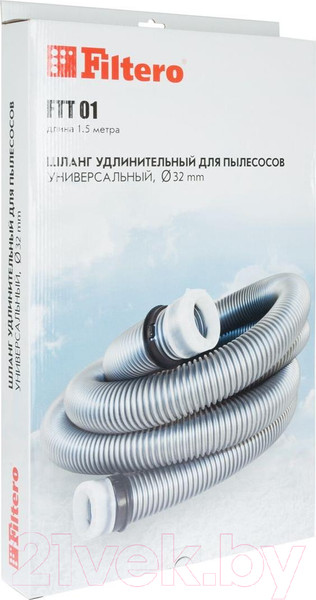 Изображение товара Шланг для пылесоса Filtero FTT 01 (1.5м)