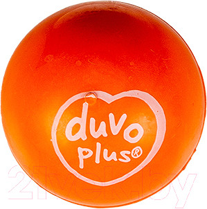 Изображение товара Игрушка для собак Duvo Plus Мяч резиновый / 10156 (оранжевый)