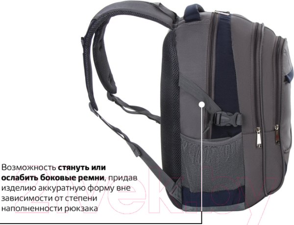 Изображение товара Рюкзак Brauberg MainStream 1 / 224445 (серо-синий)