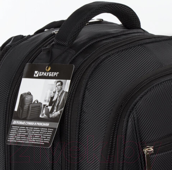 Изображение товара Рюкзак Brauberg Flagman / 224454 (черно-красный)