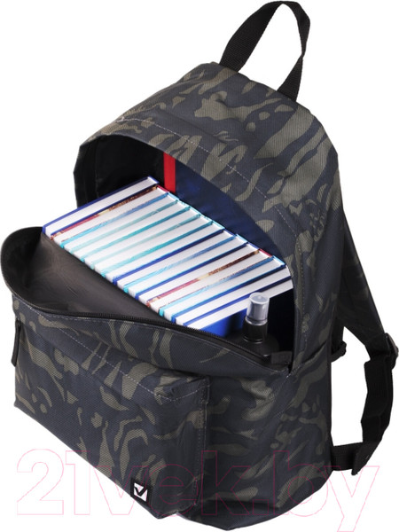 Изображение товара Рюкзак Brauberg Камуфляж / 225367 (серый)
