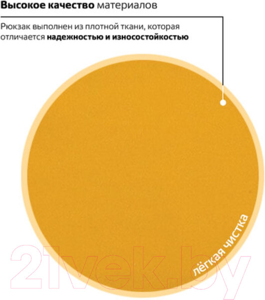Изображение товара Рюкзак Brauberg 225378 (желтый)