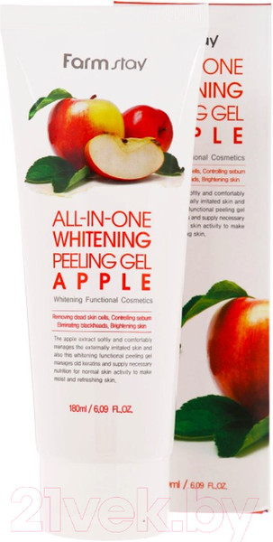 Изображение товара Пилинг для лица FarmStay Гель с экстрактом яблока (180мл)